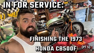 In For Service (Episode 5): Finishing the CB500F!