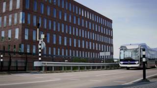 Mercedes-Benz Future Bus - Tunnel driving \u0026 bus stop recognition