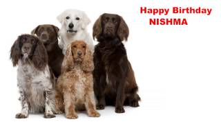 Nishma  Dogs Perros - Happy Birthday