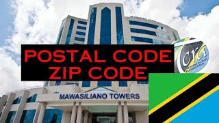 Jinsi Ya kupata ZIP CODE/POSTAL CODE./Tanzania postal code.