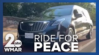 Funeral directors 'Ride for Peace' in Baltimore