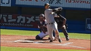 【森下翔太】プロ初2番での本日1安打目。好調キープ。オープン戦チーム首位打者！3/19対スワローズ戦。