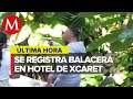 Balacera en hotel de Xcaret deja un muerto y dos heridos