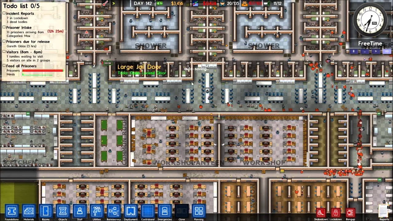 Workshop Prison Architect Layout Profjb