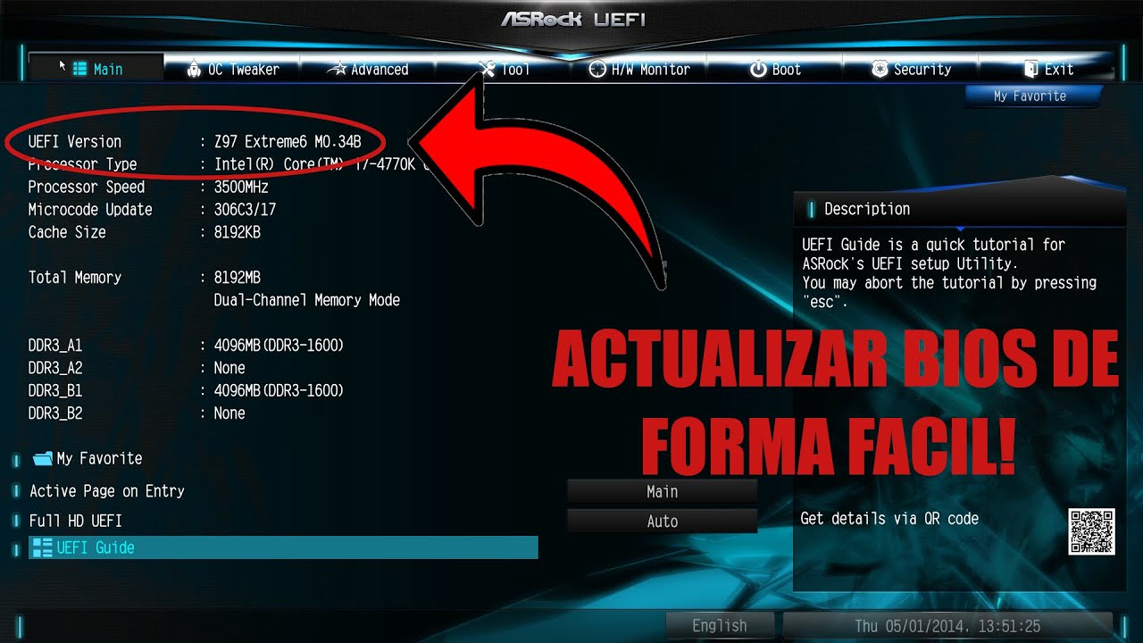 COMO ACTUALIZAR LA BIOS EN TU PC DE LA FORMA MAS FACIL!! - YouTube