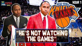 Calling Out Stephen A. Smith For Being A Fake Knicks Fan | The Dan Le Batard Show with Stugotz