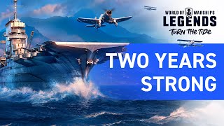 World of Warships: Legends — Two Years Strong (April Update Overview)