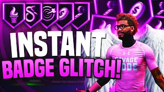 NBA 2K20 NEW INSTANT BADGE GLITCH AFTER PATCH 11! BEST METHOD FOR HALL OF FAME BADGES in NBA 2K20!