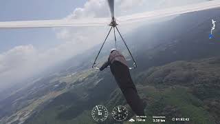 2024Hang Gliding Class5 日本選手権 in Asio Day2 Pilot　OKADA 　61kmのフライトゴールを目指せ！