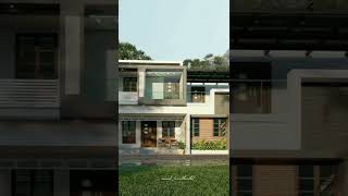 2130 sqft മനോഹരമായ രണ്ടു നില വീടിന്റെ design കണ്ടാലോ 3d elevation design