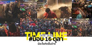 สรุปไทม์ไลน์รอบวัน #ม็อบ 16 ตุลา มีอะไรเกิดขึ้นบ้าง? I Springnews