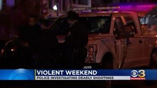Philadelphia police investigating at least 6 deadly shootings over weekend