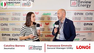 Energyear Italia 2024 | Interview with Francesco Emmolo from LONGi