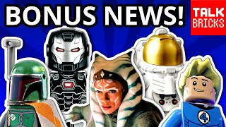 BONUS LEGO NEWS! 2021 Space! What's Next for Star Wars! Marvel! Ahsoka?! Falcon & Winter Solider?!