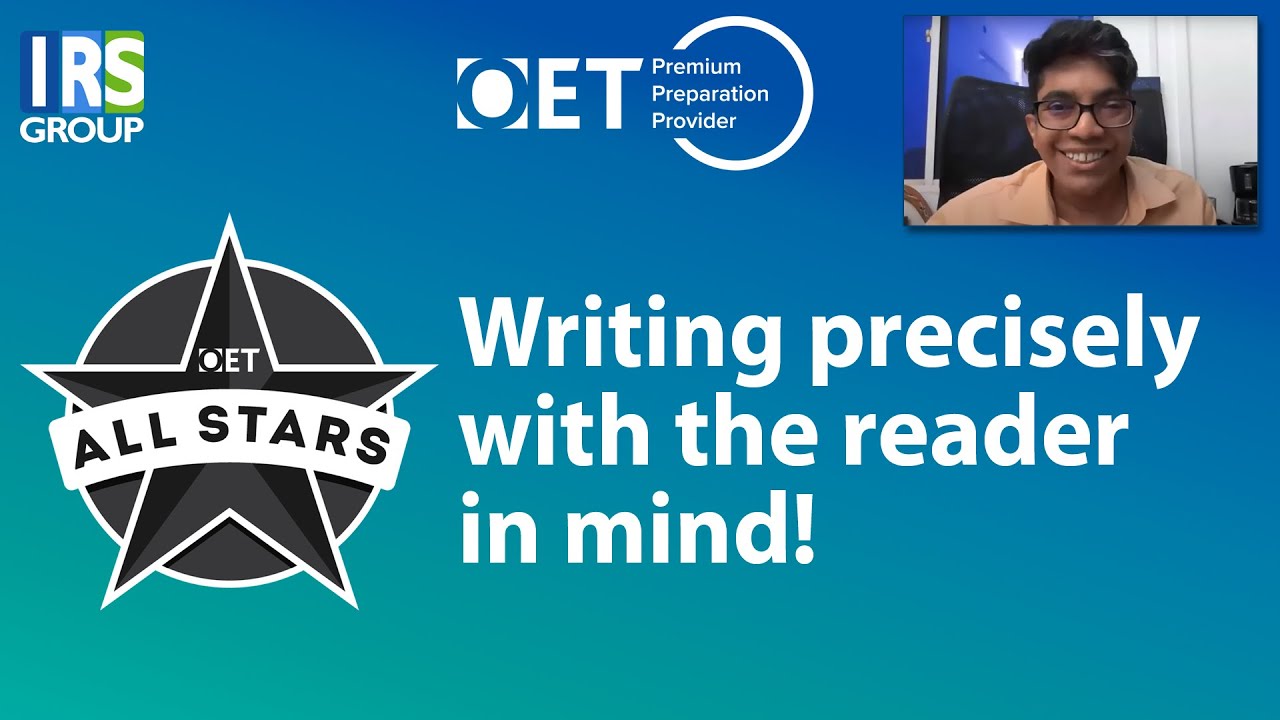 OET Writing: Improve Your Score By Understanding The Reader. - YouTube