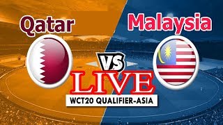 Qatar vs Malaysia Live Cricket match Icc-T20 asia qualifier malaysia vs qatar qat vs mal today