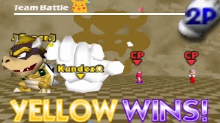 Smash Remix - Master Hand & Bowser - Team Battle - Multiplayer Gameplay - Android Mupen64