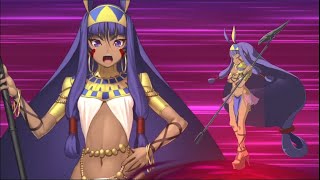 【FGO】高難易度「ウエスタン忍法帳」ニトクリス 3ターン 令呪なし【復刻:見参！ラスベガス御前試合 水着剣豪七色勝負！】