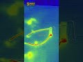 The Hidden Heat of a Short Circuit: Infrared Reveal!  #learningscience #electricalcircuit