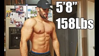 Current Physique Update at 158 Pounds