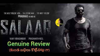 Salaar Part -1 Ceasefire Movie Genuine Review | #factsmaava #salaar #salaarceasefire  #prabhas #neel