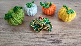 Amigurumi bal Kabağı Nasıl Örülür? How to Knit Amigurumi Pumpkin? #crochet #knitting #doll #dollar