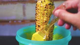 Roasted Corn Modern Footage ♥ Jagung Bakar Indonesia street Food