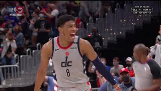 Rui Hachimura hits clutch DAGGER \u0026 Wizards crowd is going nuts | 76ers vs Wizards G4