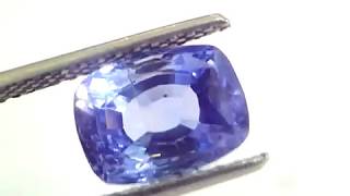 4.55 Ct Unheated Untreated IGI Certified Kashmir Blue sapphire