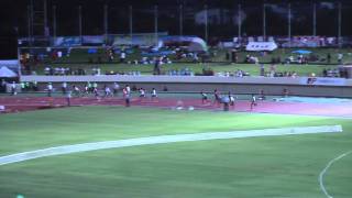 東北インターハイ　男子４ｘ１００ｍリレー準決勝3組　滝川第二・名古屋