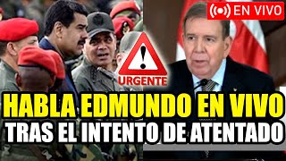 🔴URGENTE HABLA EDMUNDO TRAS EL INTENTO DE ATENTADO MANDADO POR MADURO ¡ARDE VENEZUELA! | FRAN FIJAP