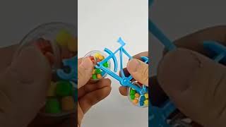 Mini bike candy toy bicycle shaped toy candy