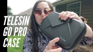 Telesin Portable Case for Go Pro, Osmo Pocket, Insta360 and accessories.