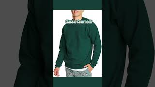 18/09/2024 Title: Hanes Men's Ecosmart Fleece Sweatshirt – Cotton-Blend Crewneck Pullover,