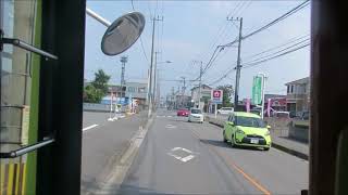 大分バス12848　丸亀→鶴崎駅前　前面展望動画