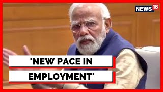 PM Modi Speech In Parliament Today: On Congress, Jobs, Employment | Rajya Sabha News | News18