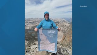 Hiker summits all 44 Idaho county high points