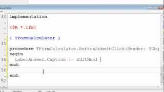 Free Pascal App Tutorial 6 - Simple Calculator Part 2 - String Conversion - Lazarus