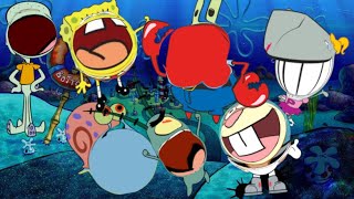 Pop SpongeBob Characters All SpongeBob Characters  Pop Together