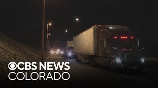 First Alert Weather Tracker shows icy roads as snow continues to fall in the high country