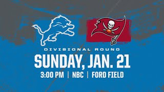 Lions vs. Buccaneers Game Trailer | NFC Divisional Round