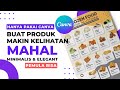 Desain Katalog/Menu Produk Menggunkan Canva - Pemula Pasti Bisa