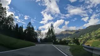 Driving from sterzing to merano