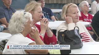 St. Mary's Church holds Memorial Day service