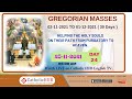 LIVE GREGORIAN MASS | ENGLISH | REV.FR.KIRAN SAGAR SCJ | CATHOLIC HUB TV | HYD DAY - 24 | 25-11-2021