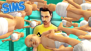 I made too many babies in the sims and broke the game
