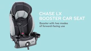 Evenflo Chase LX Harnessed Booster Car Seat