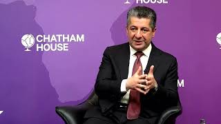 PM Masrour Barzani speaks at Chatham House in London