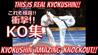 Kyokushin Karate AMAZING KO 【第23回ウエイト制】衝撃映像の連発！驚異の極真空手KO集！！【一本勝ち】