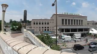 上野ペデストリアンデッキ  Ueno pedestrian deck